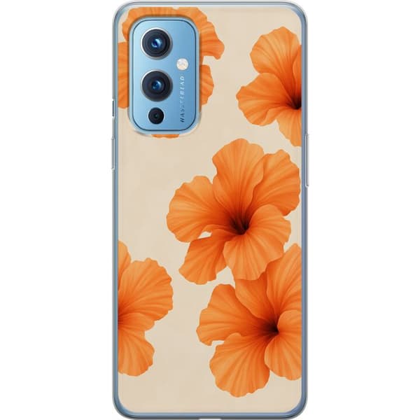 OnePlus 9 Genomskinligt Skal Papaya Punch