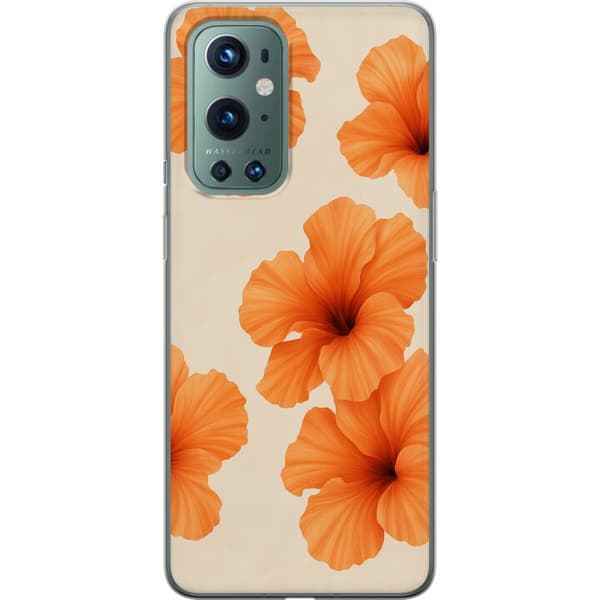OnePlus 9 Pro Genomskinligt Skal Papaya Punch