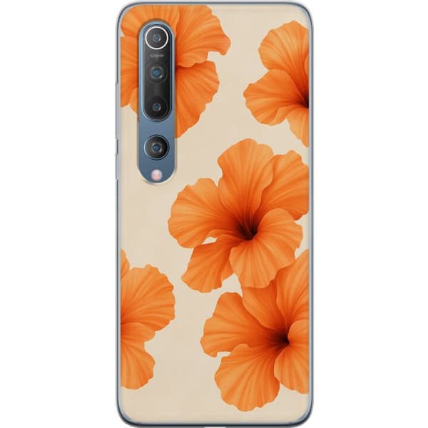 Xiaomi Mi 10 5G Gennemsigtig cover Papaya Punch