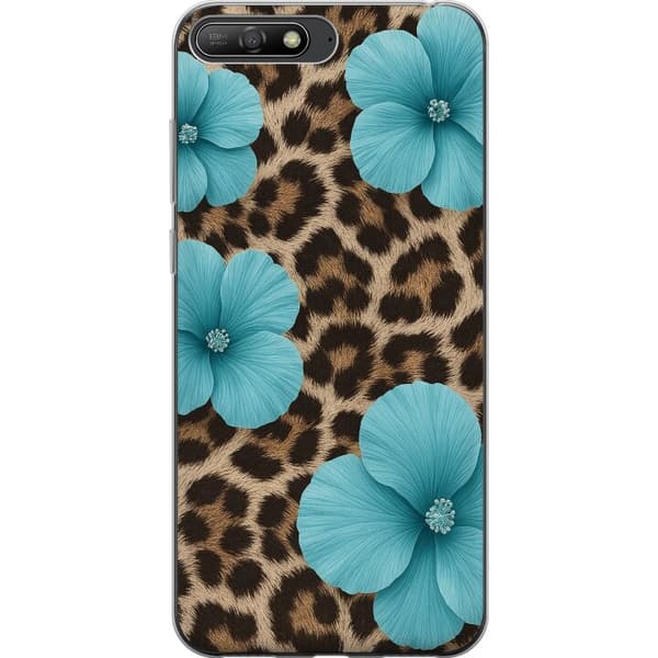 Huawei Y6 (2018) Genomskinligt Skal Blossom Beast