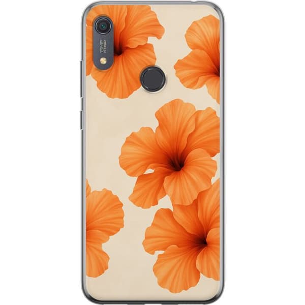 Huawei Y6s (2019) Genomskinligt Skal Papaya Punch