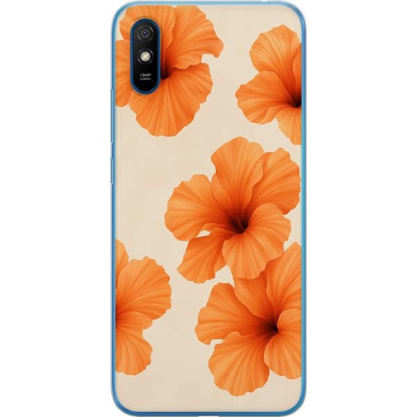Xiaomi Redmi 9A Gennemsigtig cover Papaya Punch