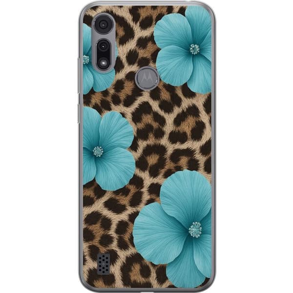 Motorola Moto E6i Gennemsigtig cover Blossom Beast