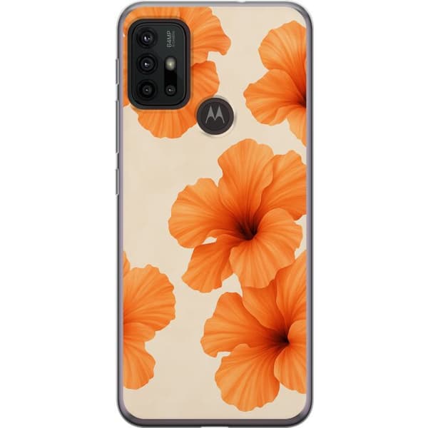 Motorola Moto G30 Gjennomsiktig deksel Papaya Punch