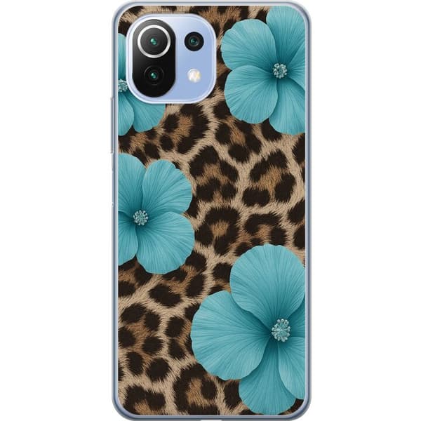 Xiaomi Mi 11 Lite Genomskinligt Skal Blossom Beast