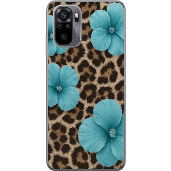 Xiaomi Redmi Note 10S Läpinäkyvä kuori Blossom Beast