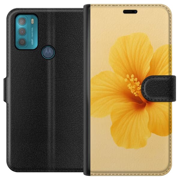 Motorola Moto G50 Lompakkokotelo Lemon Zing