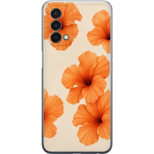 OnePlus Nord N200 5G Gjennomsiktig deksel Papaya Punch