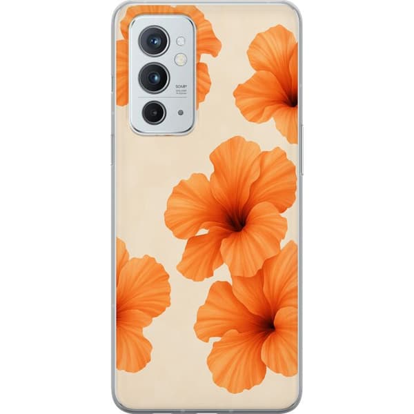 OnePlus 9RT 5G Gennemsigtig cover Papaya Punch
