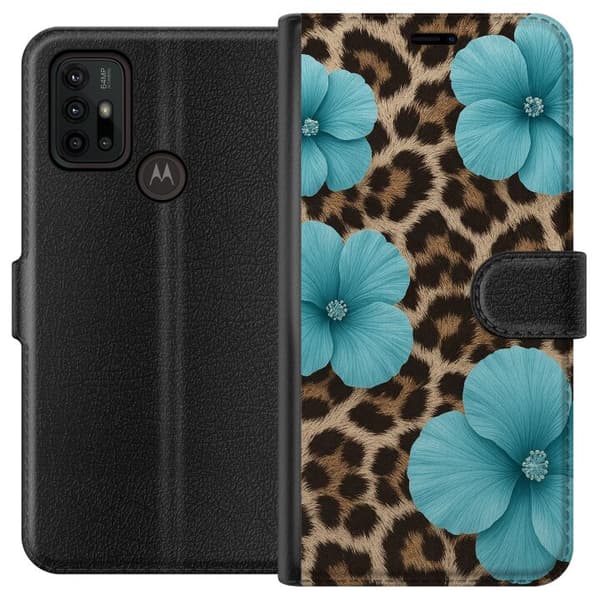 Motorola Moto G30 Tegnebogsetui Blossom Beast