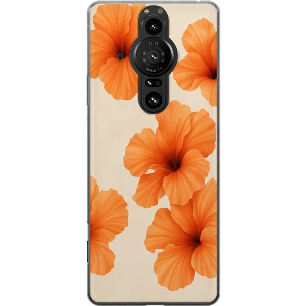 Sony Xperia Pro-I Gennemsigtig cover Papaya Punch