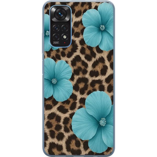 Xiaomi Redmi Note 11 Genomskinligt Skal Blossom Beast