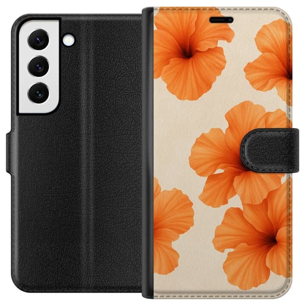 Samsung Galaxy S22 5G Plånboksfodral Papaya Punch