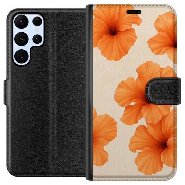 Samsung Galaxy S22 Ultra 5G Tegnebogsetui Papaya Punch