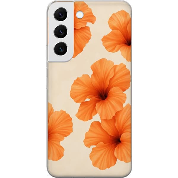 Samsung Galaxy S22+ 5G Gennemsigtig cover Papaya Punch
