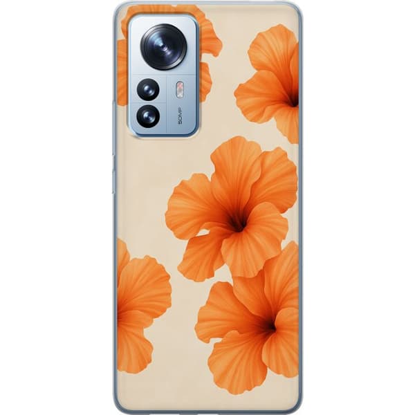 Xiaomi 12 Pro Gennemsigtig cover Papaya Punch