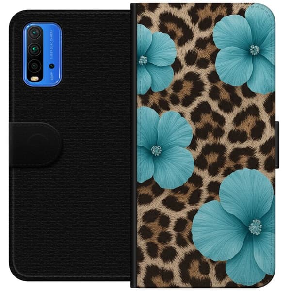 Xiaomi Redmi Note 9 4G Lompakkokotelo Blossom Beast