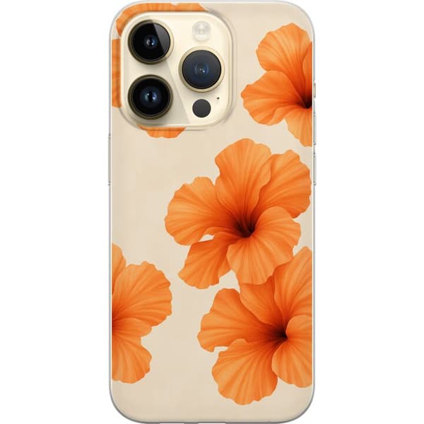 Apple iPhone 14 Pro Gennemsigtig cover Papaya Punch