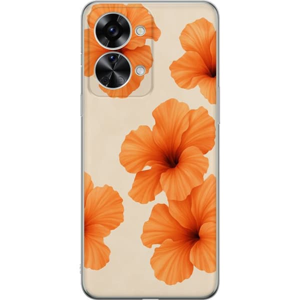OnePlus Nord 2T Gjennomsiktig deksel Papaya Punch