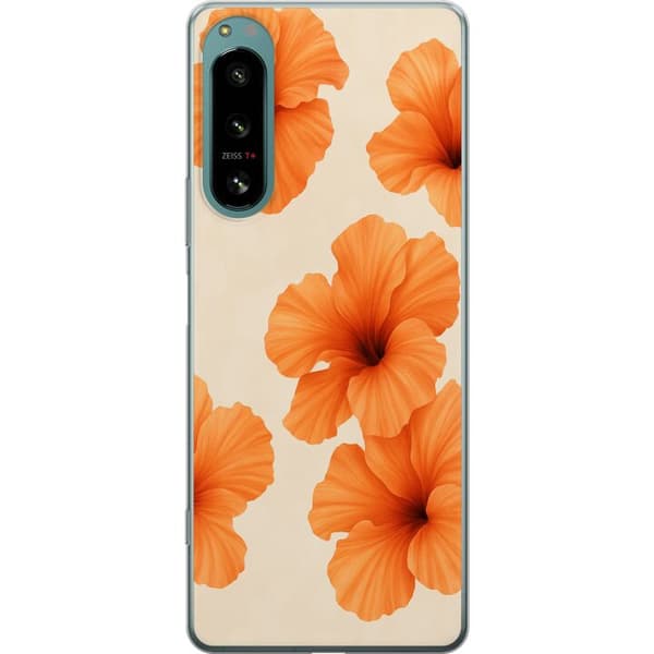 Sony Xperia 5 IV Genomskinligt Skal Papaya Punch