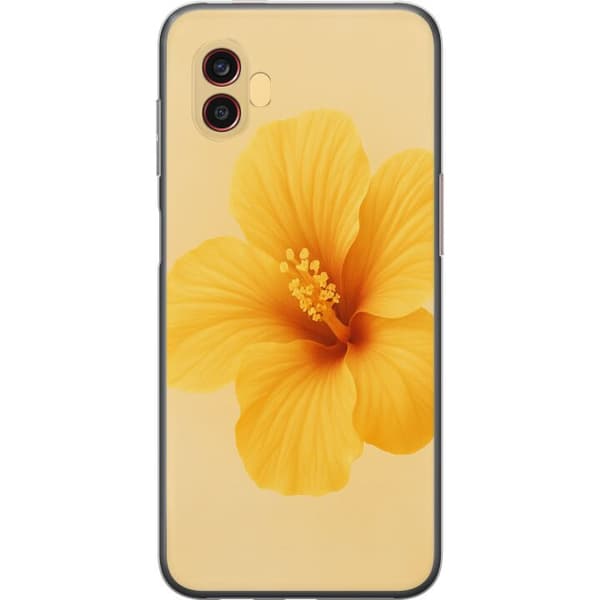 Samsung Galaxy Xcover6 Pro Genomskinligt Skal Lemon Zing