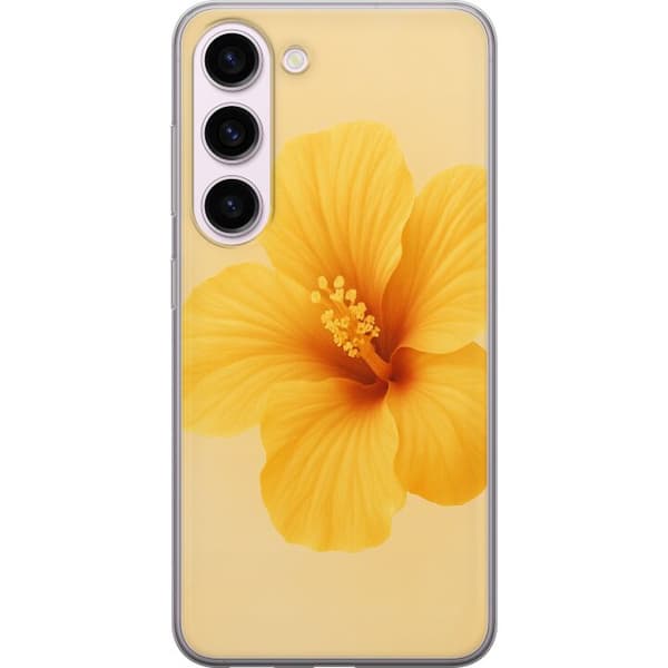 Samsung Galaxy S23 Genomskinligt Skal Lemon Zing