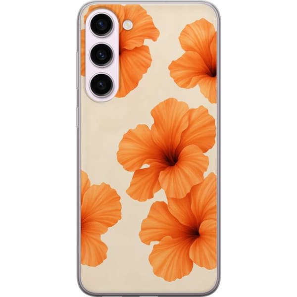 Samsung Galaxy S23+ Gennemsigtig cover Papaya Punch