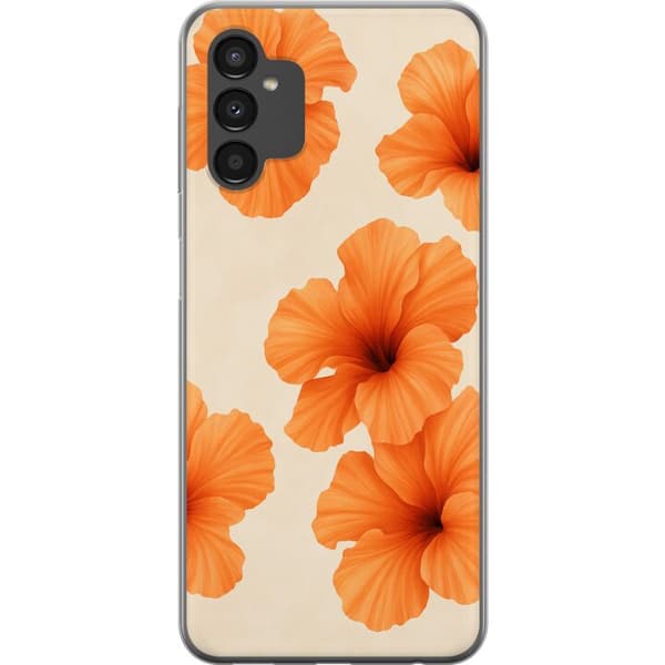 Samsung Galaxy A04s Läpinäkyvä kuori Papaya Punch