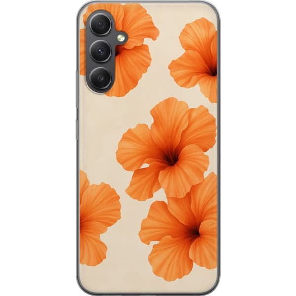 Samsung Galaxy S23 FE Gennemsigtig cover Papaya Punch