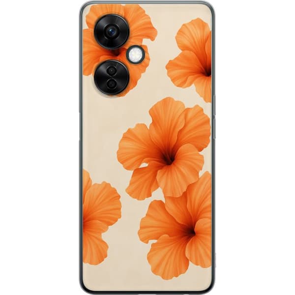 OnePlus Nord CE3 Genomskinligt Skal Papaya Punch