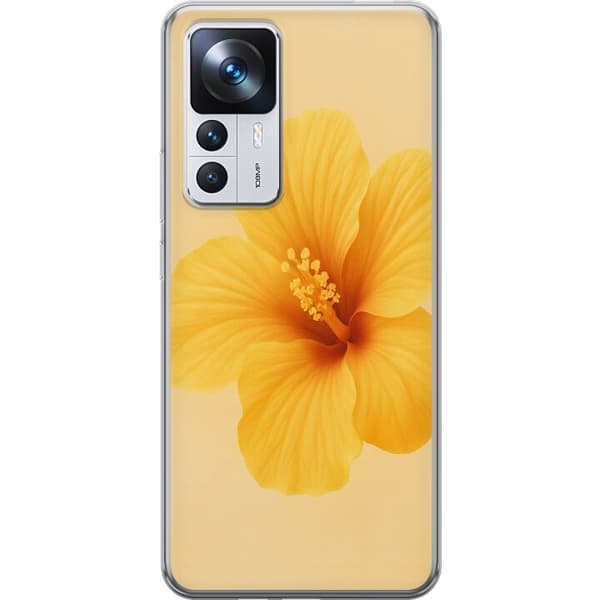 Xiaomi 12T Pro Läpinäkyvä kuori Lemon Zing