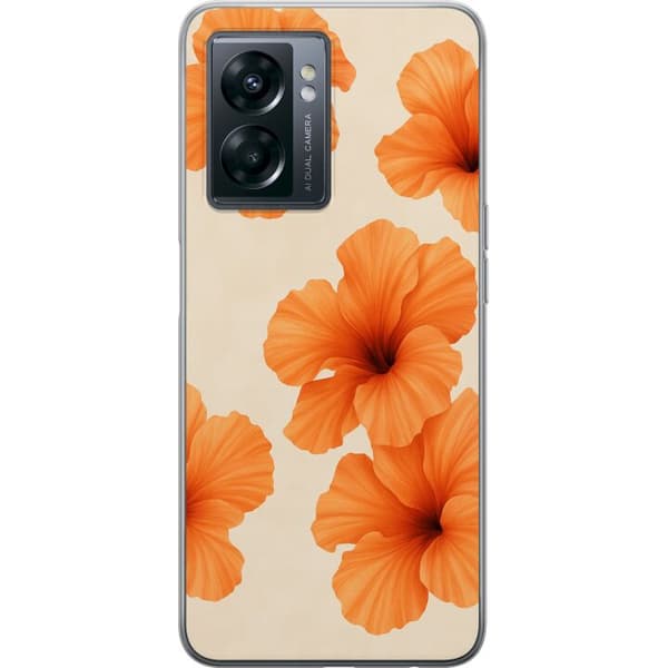 OnePlus Nord N300 Genomskinligt Skal Papaya Punch