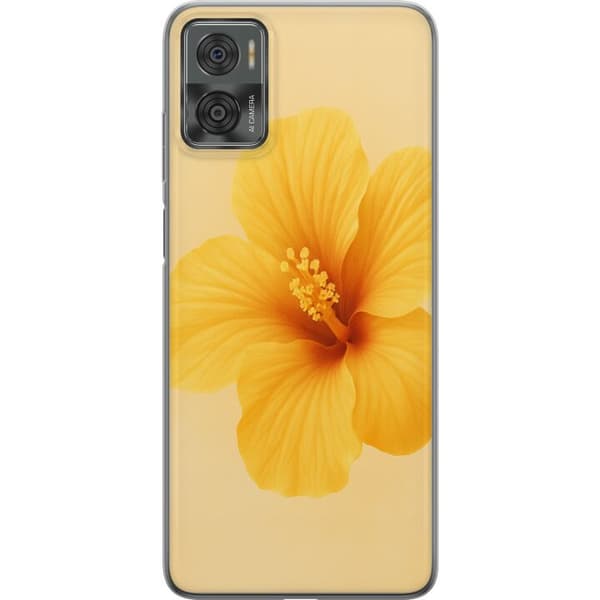 Motorola Moto E22i Gennemsigtig cover Lemon Zing