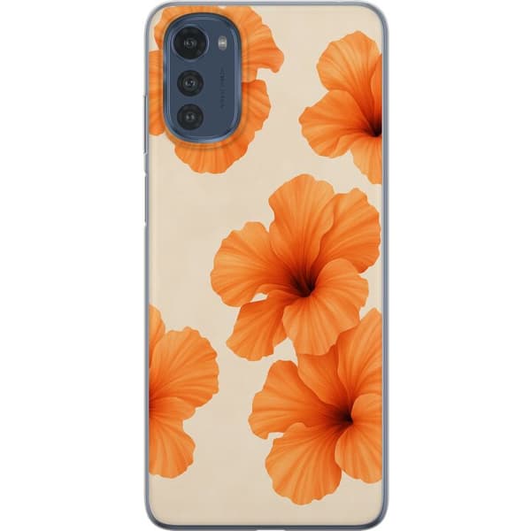 Motorola Moto E32s Gennemsigtig cover Papaya Punch