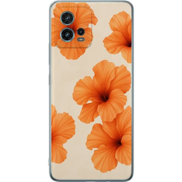 Motorola Moto G72 Genomskinligt Skal Papaya Punch