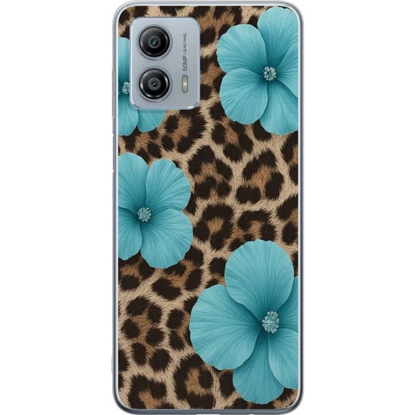 Motorola Moto G53 Gjennomsiktig deksel Blossom Beast