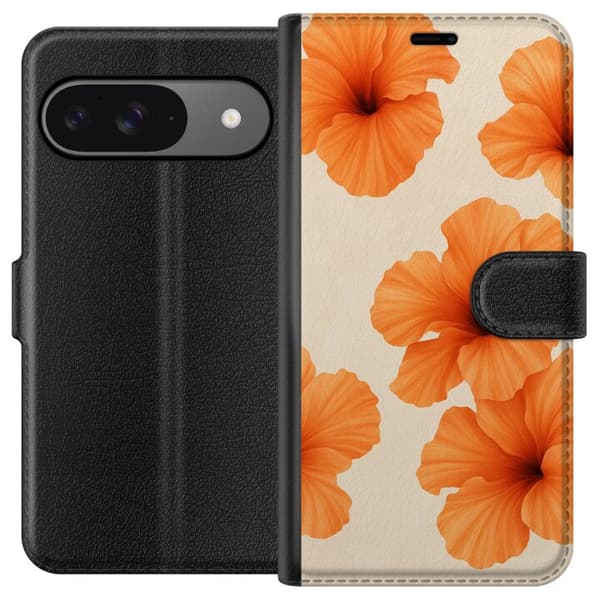 Google Pixel 9 Pro Tegnebogsetui Papaya Punch