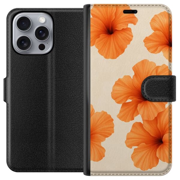 Apple iPhone 16 Pro Max Lompakkokotelo Papaya Punch