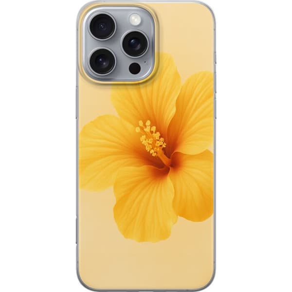 Apple iPhone 16 Pro Max Genomskinligt Skal Lemon Zing