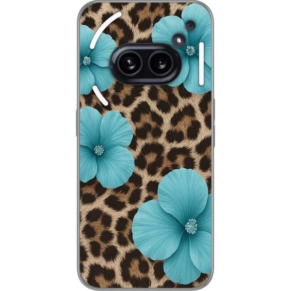 Nothing Phone (2a) Läpinäkyvä kuori Blossom Beast