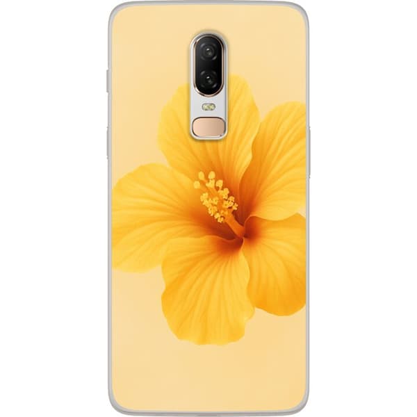 OnePlus 6 Gjennomsiktig deksel Lemon Zing