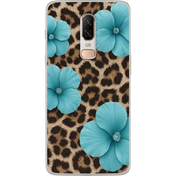 OnePlus 6 Gjennomsiktig deksel Blossom Beast