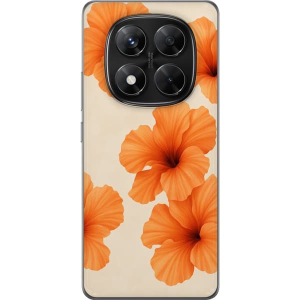Xiaomi Redmi Note 14 Pro Läpinäkyvä kuori Papaya Punch