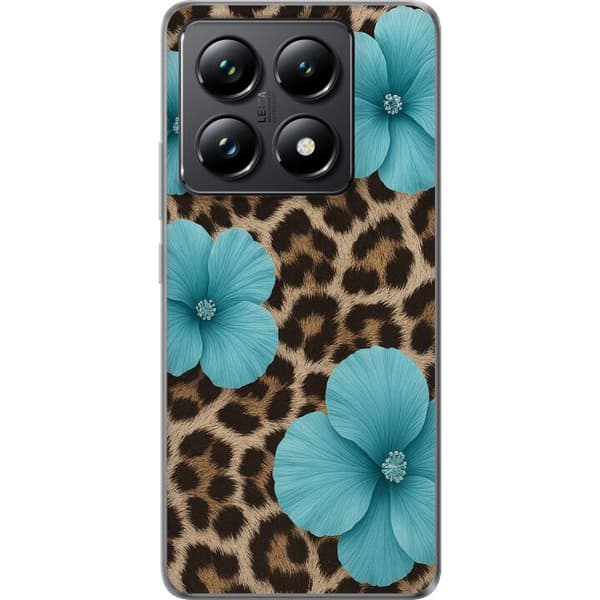 Xiaomi 14T Pro Läpinäkyvä kuori Blossom Beast