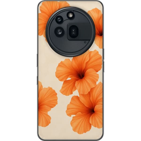 Nothing Phone (3a) Pro Läpinäkyvä kuori Papaya Punch