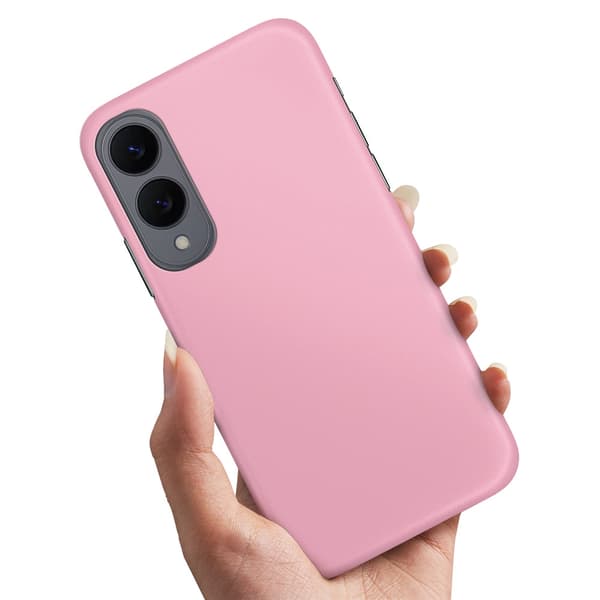 Samsung Galaxy S25 Edge - Cover/Mobilcover Lysrosa