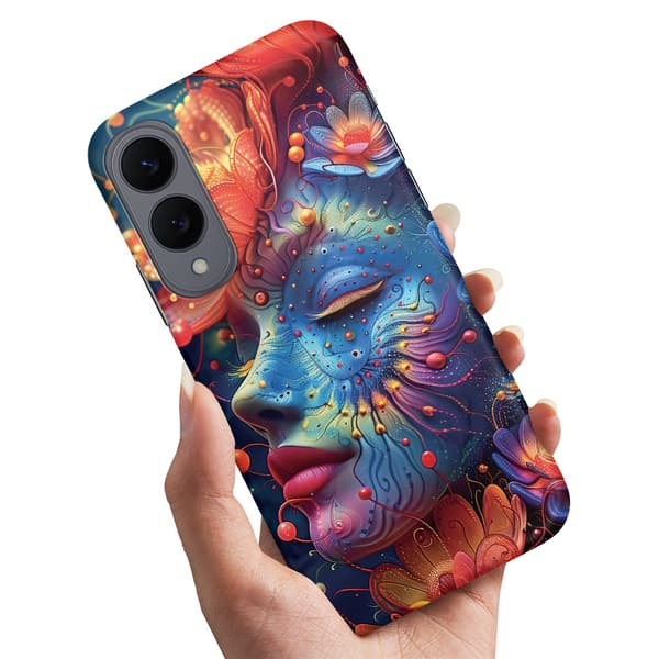 Samsung Galaxy S25 Edge - Skal/Mobilskal Psychedelic