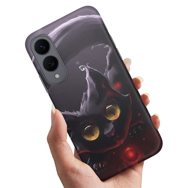 Samsung Galaxy S25 Edge - Cover/Mobilcover Sort Kat