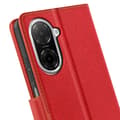 Miniatyrbild 3 av 5: Fodral för Xiaomi Redmi A5 Klädd Plånbok och Videostativ Röd