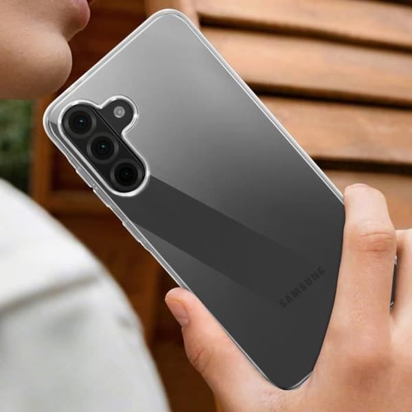 Coque för Samsung Galaxy A56 Silikon Mjuk Mayaxess Transparent